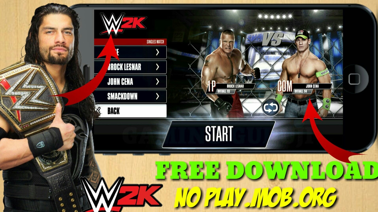 mobile wwe games download free